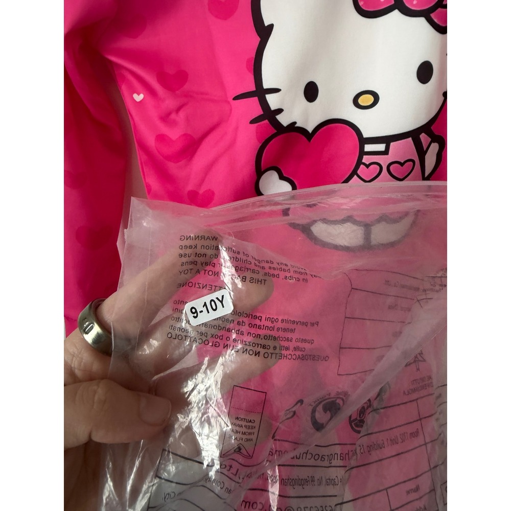 Hello Kitty Girls Hoodie & Pants Set – Pink – Size 9-10 Youth – NWOT - Picture 4 of 5